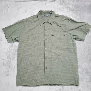 Vintage Levi's SilverTab Button Up Shirt 2000 Green Men's XL EUC